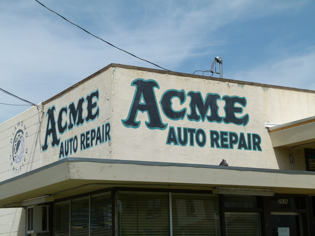 Acme Auto Repair | Jef Poskanzer | Flickr