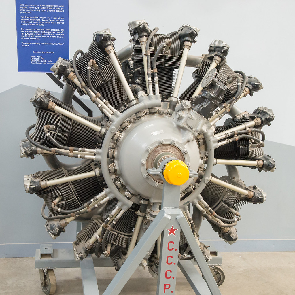 Shvetsov ASh-62 radial engine