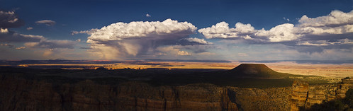 light arizona panorama clouds nationalpark afternoon grandcanyon