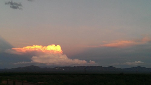 Lightning by Keltose, sunset arizona day cloudy lightning sahuarita