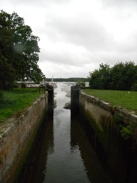 Sea lock, Chichester Ship Canal Chichester to West Wittering