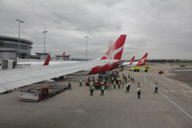 Last Qantas Boeing 767 Service - Qantas Airways - QF767 - Boeing 767-300ER - VH-OGL - MEL-SYD