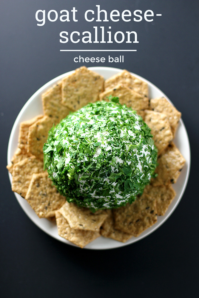 Goat Cheese-Scallion Cheese Ball | girlversusdough.com @st… | Flickr