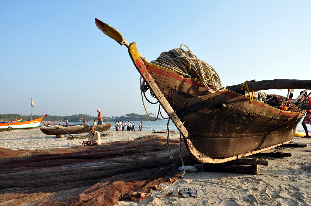 India - Goa - Palolem Beach - Fishing Boat - 52, One of the…