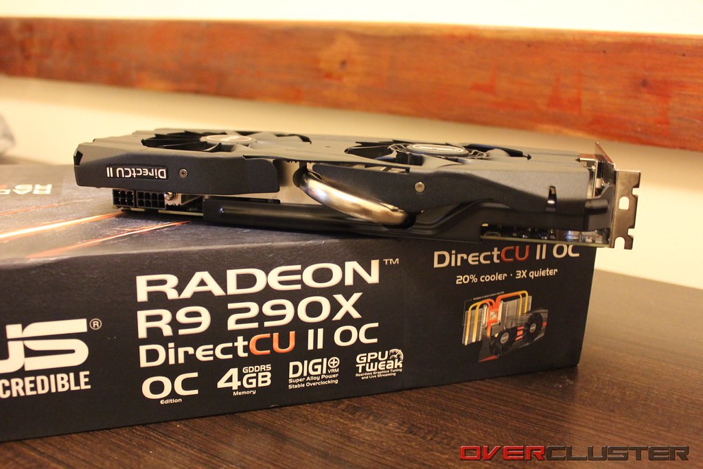 ASUS Radeon R9 290x DirectCU II | Over Cluster | Flickr