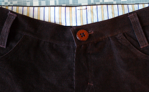 Corduroy pants | Lining | The Last Stitch | Flickr