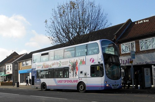 WX57HLF | First Bristol & Avon Volvo B9TL/Wright Gemini in B… | Flickr