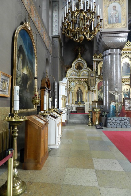 Iconostasio interior Catedral Ortodoxa Uspenski Helsinki Finlandia 12