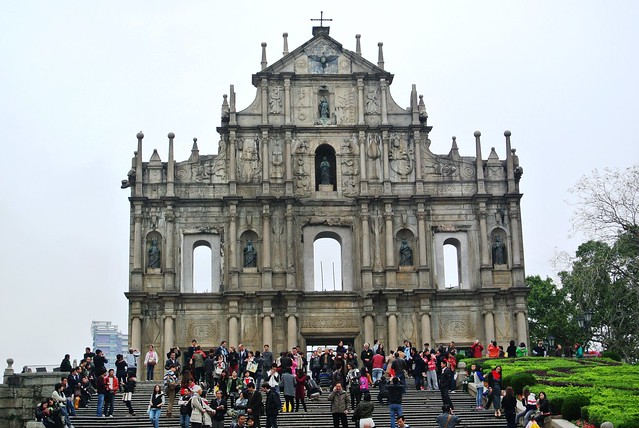 Macao: église Saint Paul