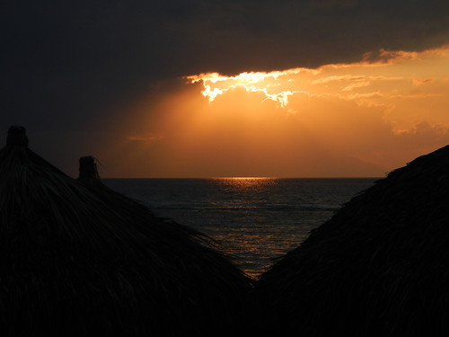 Sunset from the Sea Monkey in Puerto Vallarta, Mexico