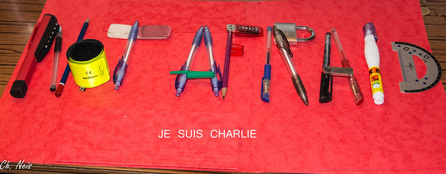 Je suis Charlie and we are NOT AFRAID