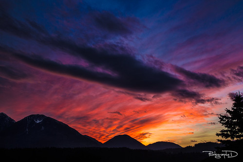 sky silhouette austria sonnenuntergang kärnten carinthia klagenfurt austriaeurope danielkölblinger