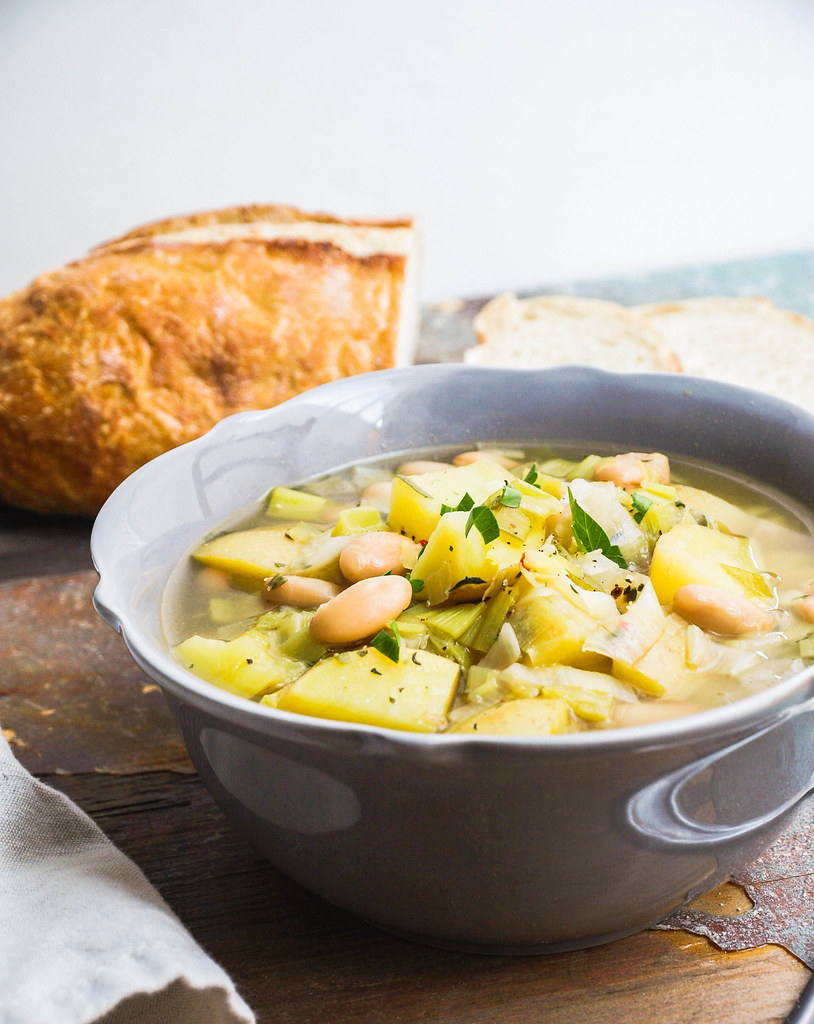 POTATO + LEEK + WHITE BEAN SOUP | Find recipe at The Simple … | Flickr