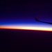 Javanese sunset from 35,000 feet