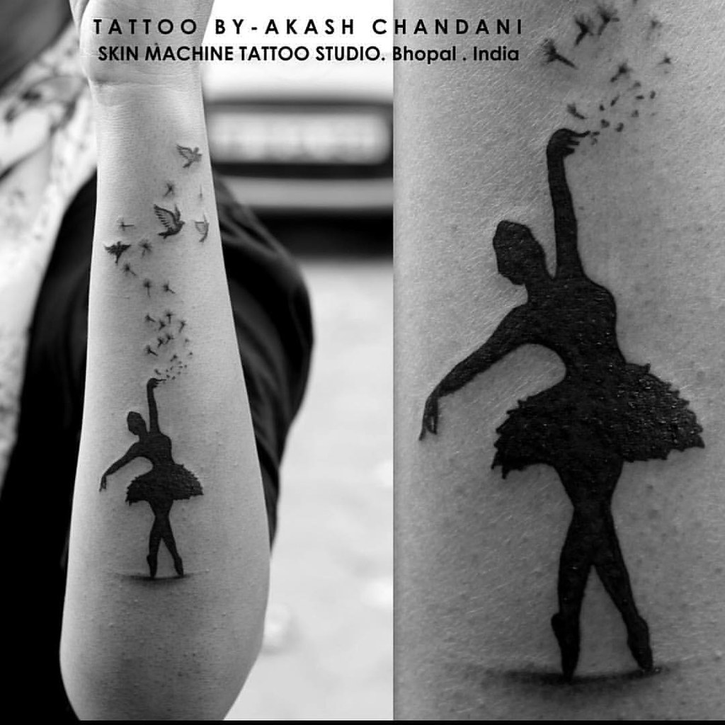 A Tattoo that dedicates her Passion for Dance, Freedom and…