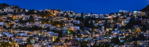sanfrancisco california city blue urban panorama color fall yellow night dark nikon october view rooftops over large panoramic ridge stitched coronaheights 2015 doloresheights boury pbo31 d810