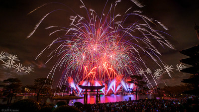 Epcot - New Year's Eve 2014