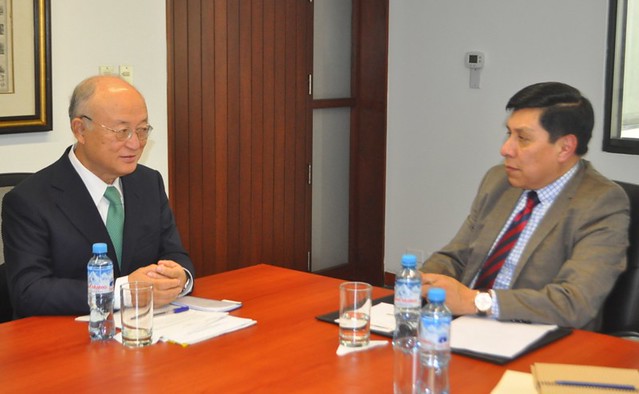 Secretario General de la Comunidad Andina se reunió con Director de Organismo Internacional de Energía Atómica