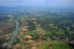 Flying over South Sulawesi