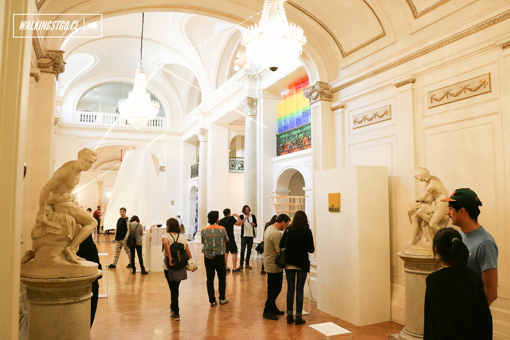 @areastgo en el @TeatroMunicipal de #Santiago #AreaBordes #exposición #arte #diseño #arquitectura #fotografía #vídeo #instalación / Fotos por Miguel Inostroza Godoy -30.11.2014-