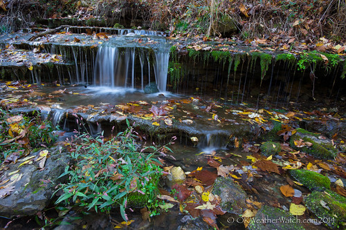 fall landscape waterfall