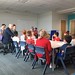 David talking with children at Berryfields Primary School flickr image-3