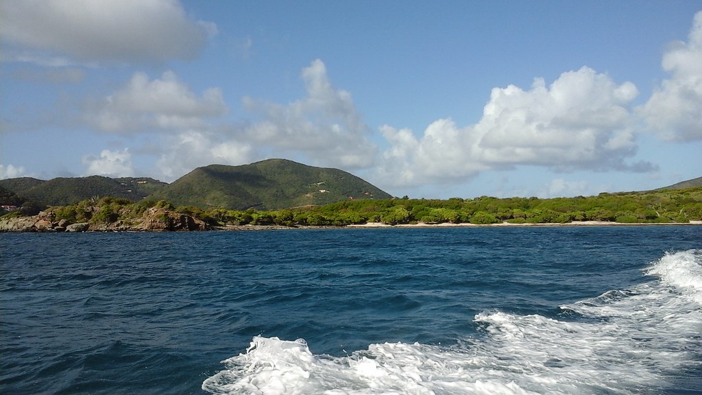 View from the Stormy Petrel as we cruised among the U.S. & British Virgin Islands