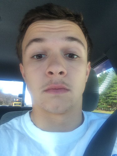 Capps rocking the middle school peach fuzz. | by tcpioneer_lax
