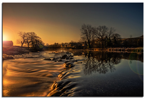 water sunrise river yorkshire ngc linton weir grassington riverwharfe d600 nikkor1635mmf4 nikonfxshowcase