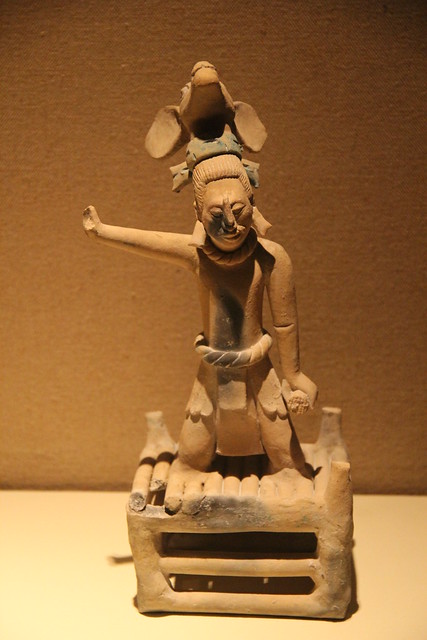 Jaina Terracotta Figurine, Campeche, Late Classic, 600-900 AD