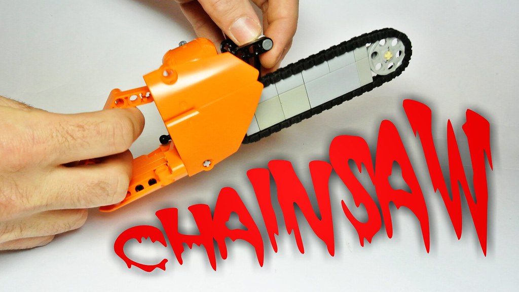 Lego Technic Chainsaw (MOC)