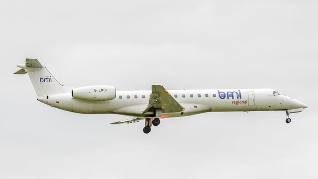 BMI Regional, Embraer EMB-145EU (ERJ-145EU), G-EMBI, 30. september 2013, 145126, #2