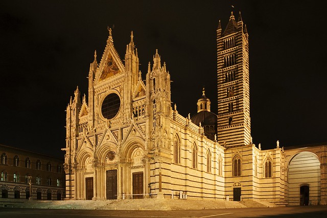 Siena bei Nacht