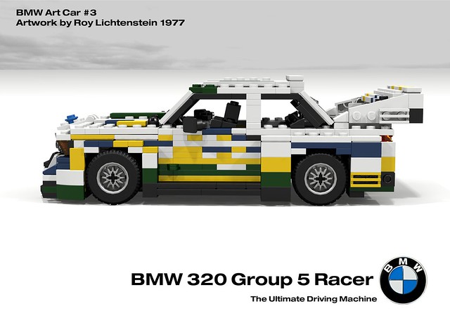 BMW 320 Group 5 Racer - BMW Art Car #3, Roy Lichtenstein - 1977