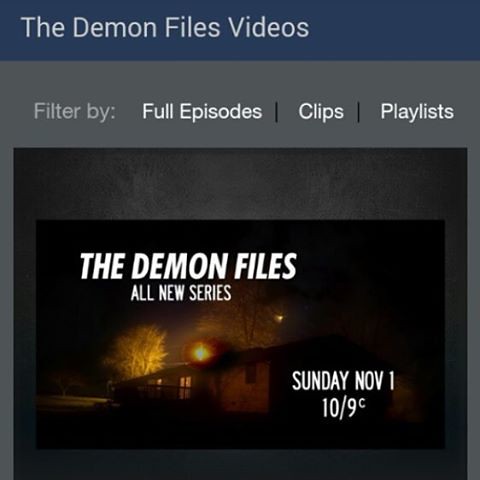 Don't miss the season premier of 💀The Demon Files💀. Catc… | Flickr