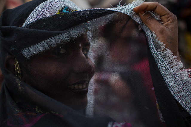 Kalbeliya Gypsy during the camel pushkar fair