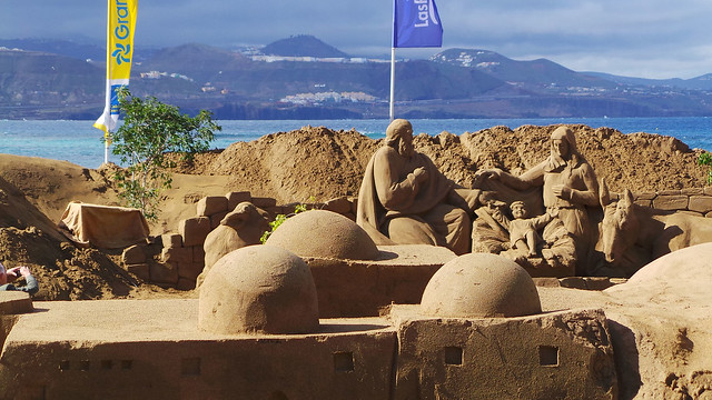 9 Edición Belén de Arena Playa de Las Canteras Las Palmas de Gran Canaria
