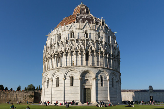 San Giovanni Baptistery Pisa Italy