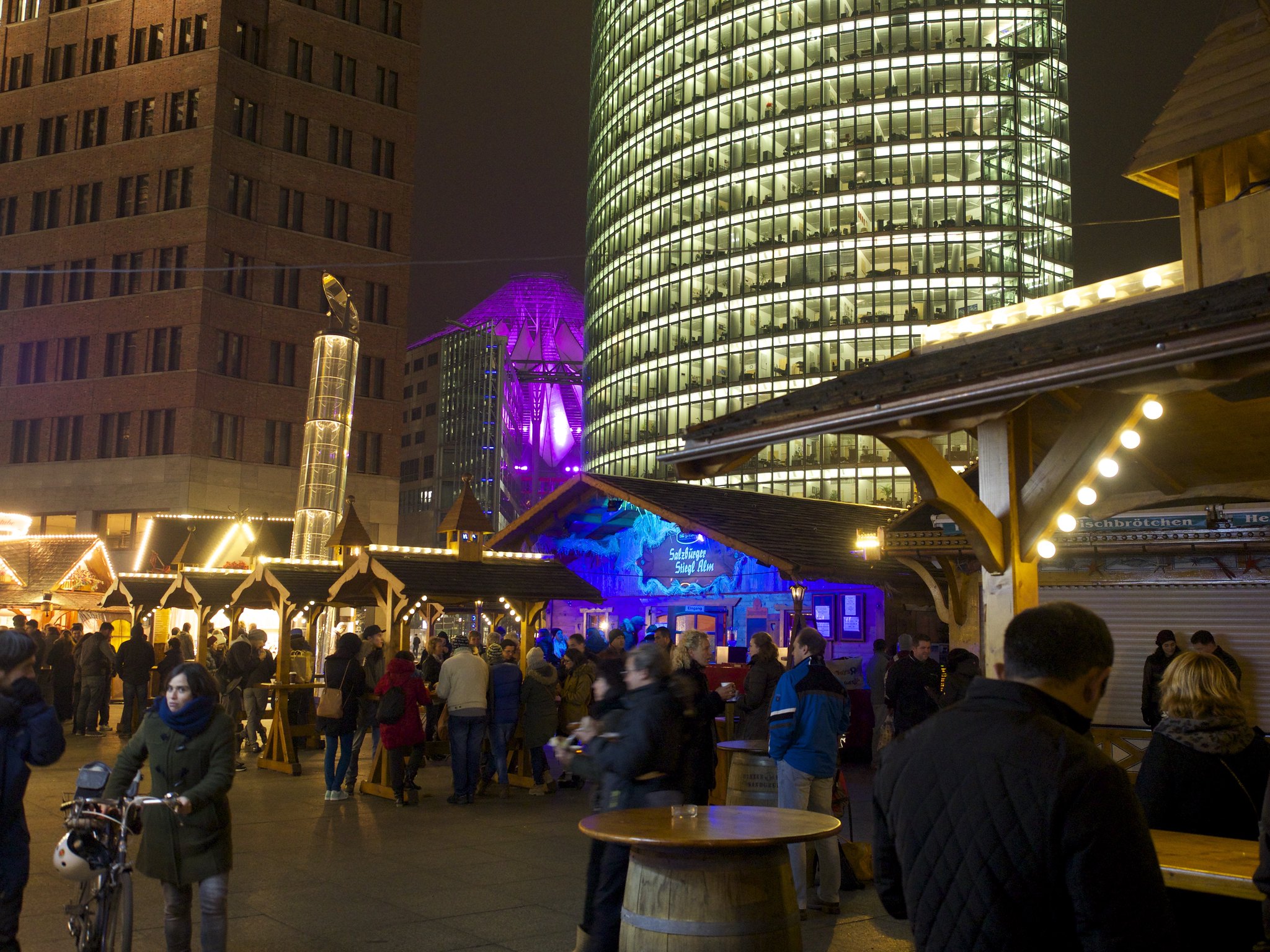 Chrismas Market at Potsdamer Platz