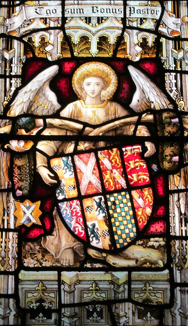 Cardiff - St John the Baptist - Heraldic angel 2