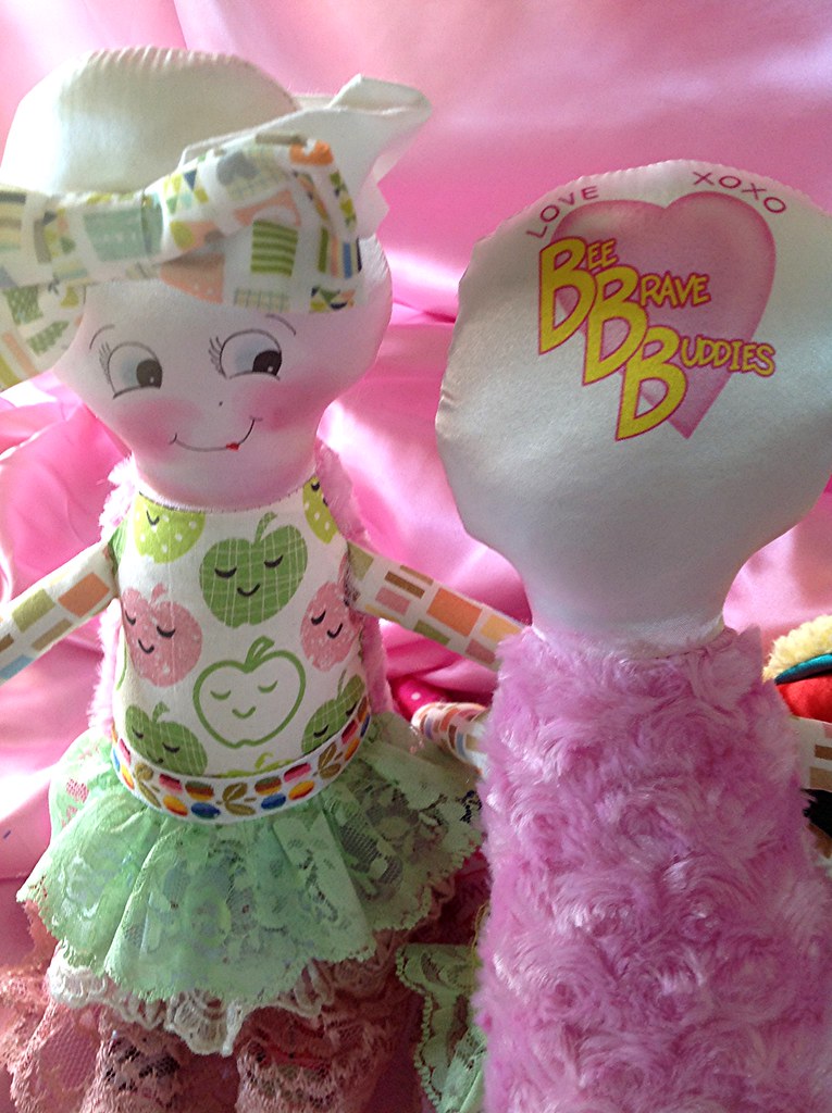 Beautiful bald dolls, Big hearts, Bee Brave Buddies