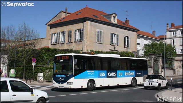 Irisbus Crossway - RNA (Rhône Nord Autocars) / Les Cars du Rhône n°R1105