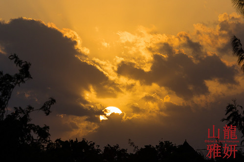 morning clouds sunrise tanzania zanzibar jambiani