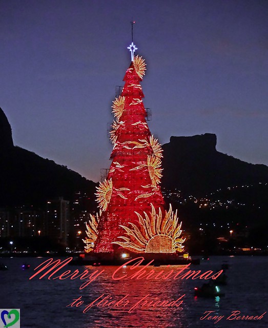 Árvore de Natal da Lagoa Rodrigo de Freitas 2014 - Rio de Janeiro - Brasil