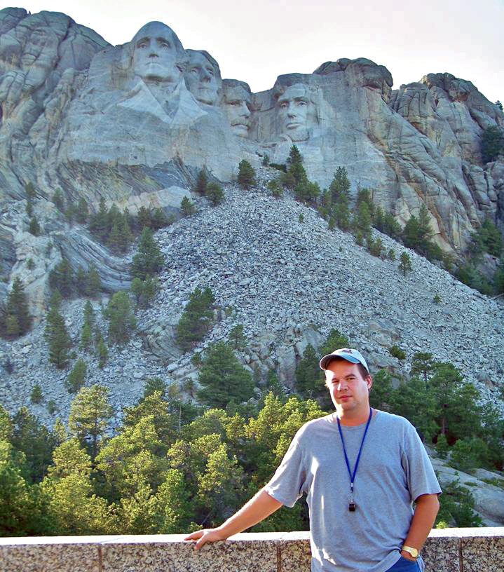Harney Peak Granite (late Paleoproterozoic, 1.695 to 1.715 Ga; Mt. Rushmore, Black Hills, South Dakota, USA)