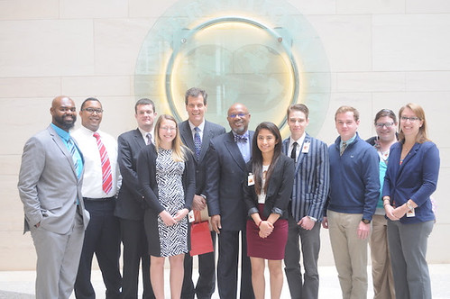 Students and Dean of Business School Honored Guests of International Monetary Fund headquarters in Washington, D.C.