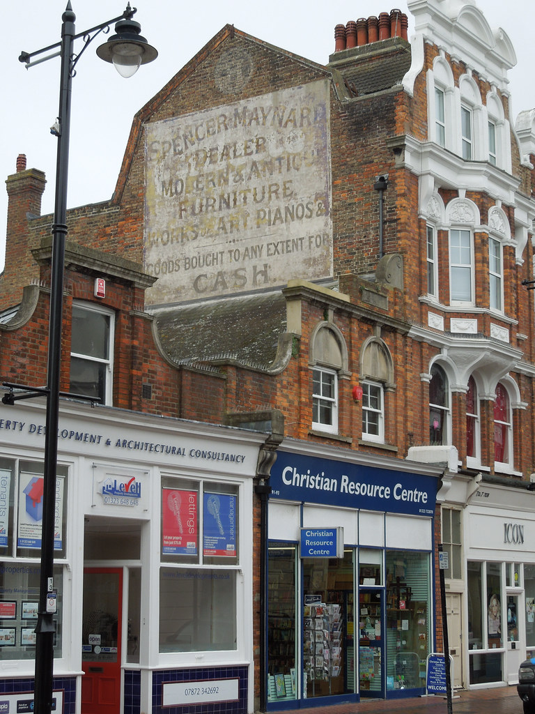 Ghost sign, Eastbourne, June 2016 | Ghost sign, Eastbourne, … | Flickr