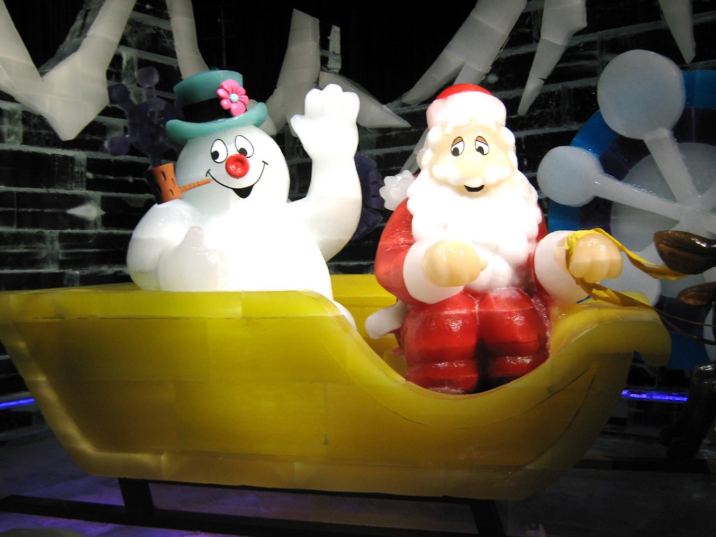 Frosty the Snowman ICE! Gaylord Hotel 2014 (29)
