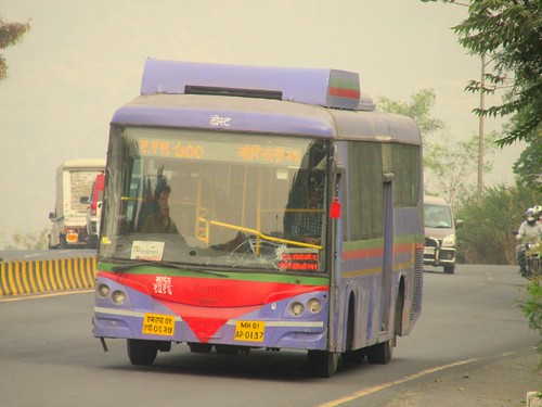 Mumbai BEST AC Kinglong Bus