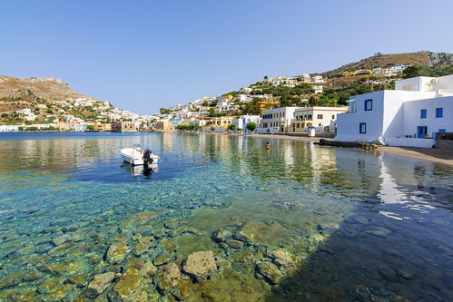 travel blue sea summer vacation sky white house color building beach windmill architecture marina landscape boats island greek bay harbor fishing holidays europe mediterranean village view place aegean rocky landmark greece destination colored idyll picturesque idyllic leros dodecanese agia